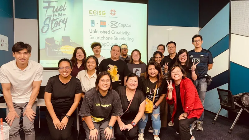 Mastering Mobile Videography: Shoot Better Videos, Tell Better Stories workshop with CCISG, 2024
