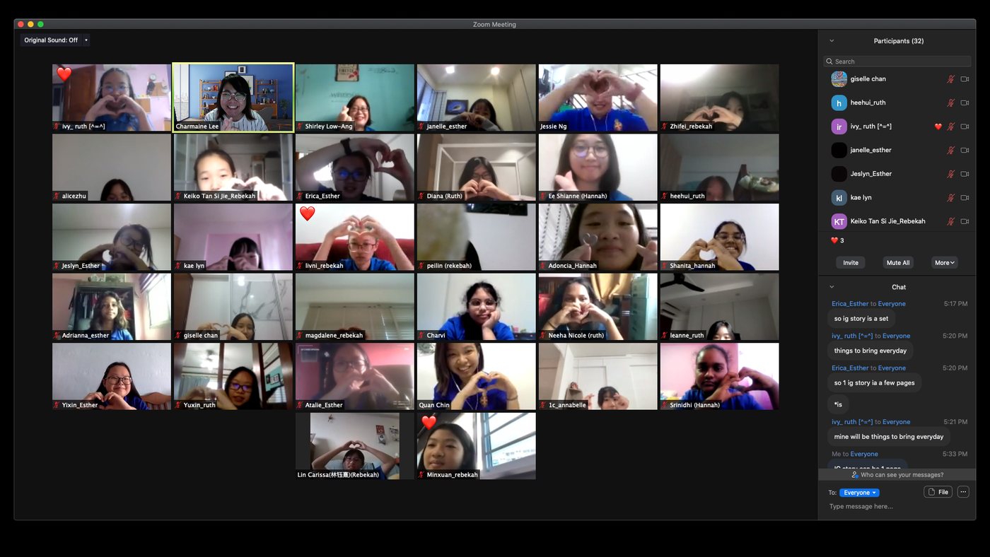 Social Media Graphic Design in Canva, a Zoom workshop for SHSS Girl's Brigade